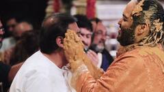 अनंत-राधिका के फंक्शन में हल्दी से नहाई पूरी अंबानी फैमिली, हार्दिक पांड्या ने किया गरबा तो रणवीर सिंह ने खूब पीटा ढोल