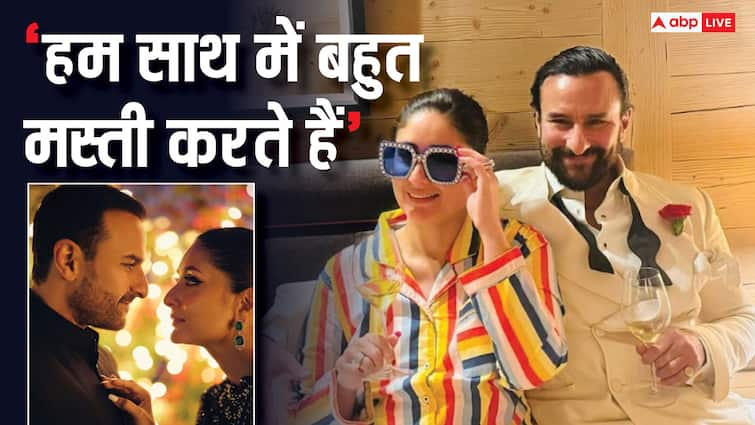 Kareena Kapoor talked on the age difference of 10 years with Saif Ali Khan said age does not matter.' पति सैफ अली खान से उम्र में 10 साल का फासला होने पर Kareena Kapoor  ने तोड़ी चुप्पी, बोलीं- 'कौन कहेगा वह 53 साल के हैं'