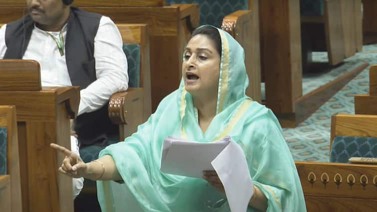 Punjab SAD MP Harsimrat Kaur Badal on Budget Session 2024 in Lok Sabha House अकाली दल की सांसद हरसिमरत कौर की सरकार से मांग, 'वाघा बॉर्डर को खोला जाए क्योंकि...'