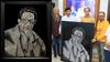 Balasaheb Thackeray Portrait Painting : बाळासाहेब ठाकरेंचं 27 हजार चकाकणाऱ्या हिऱ्यांनी सजवलेलं सुंदर पोर्ट्रेट, ख्यातनाम कलाकाराचे सहा महिन्यांचे परिश्रम पाहून उद्धव ठाकरे म्हणाले...