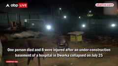 Woman Dies, Eight Injured After Under-Construction Basement of Hospital Collapses in Dwarka
