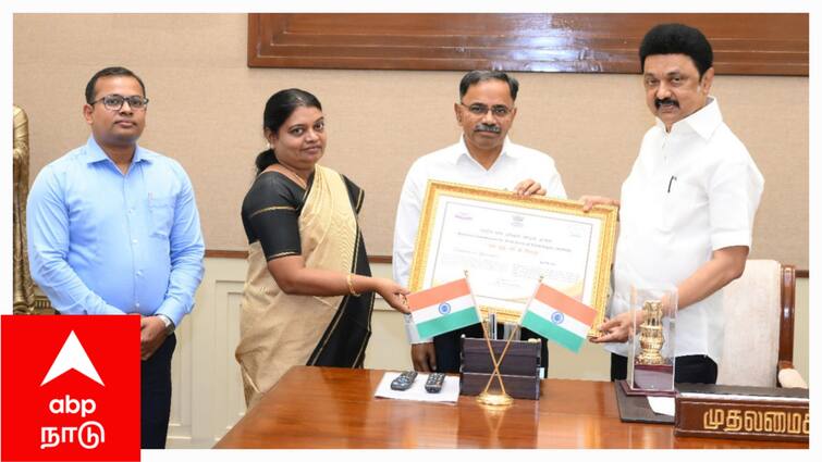 Chief Minister M. K. Stalin congratulated the Mayiladuthurai district collector who won the central government award - TNN மத்திய அரசு விருது பெற்ற மயிலாடுதுறை மாவட்ட ஆட்சியர் -  முதல்வர் மு.க.ஸ்டாலின் வாழ்த்து