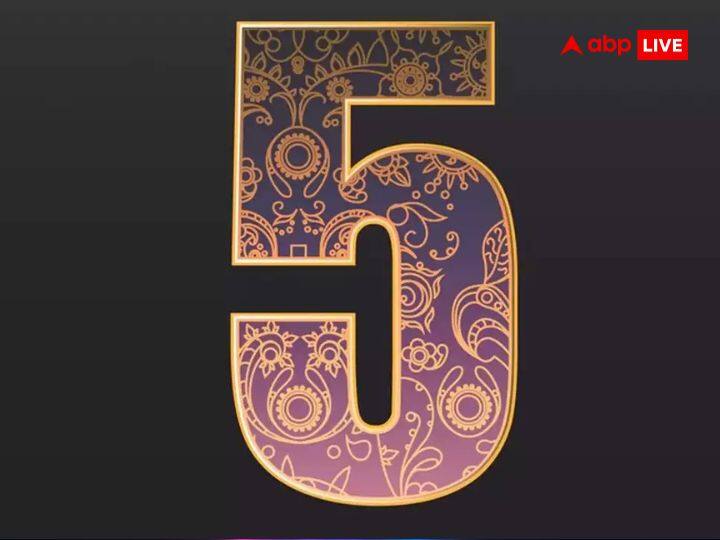 किसी भी माह की 5, 14 या 23 तारीख को जन्मे लोगों का मूलांक 5 होता है. आपका प्रेमी जीवन इस सप्ताह ठीक-ठाक रहेगा. कार्यक्षेत्र में आप पेशेवर बन सकते हैं और काम के लिए आपको सम्मानित भी किया जा सकता है. शिक्षा क्षेत्र में आप उच्च मूल्य स्थापित करेंगे.