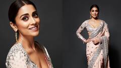 Shriya Saran Photos : என்றும் இளமை ஸ்ரேயாவின் சேலை க்ளிக்ஸ்!