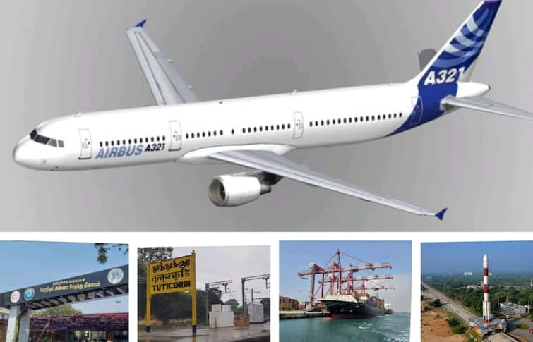 Tuticorin becomes the second largest airport in Tamil Nadu with the facility of A-321 airbus - TNN தூத்துக்குடிக்கு ஏர் பஸ்ஸே வர போகுதாம்- பட்டைய கிளப்பப்போகும் விமான நிலையம்