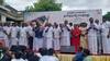 DMK Protest: சேலம்: மத்திய பட்ஜெட்டில் தமிழகத்திற்கு நிதி ஒதுக்காததை கண்டித்து திமுக ஆர்ப்பாட்டம்!