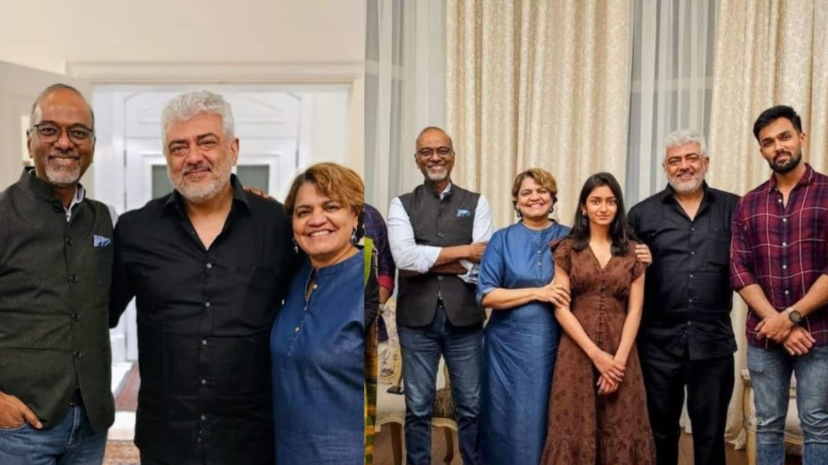 Ajith Kumar: அஜர்பைஜான் இந்திய தூதரகர் ஸ்ரீதரன் மதுசூதனன் குடும்பத்துடன் அஜித்! வைரலாகும் புகைப்படம்