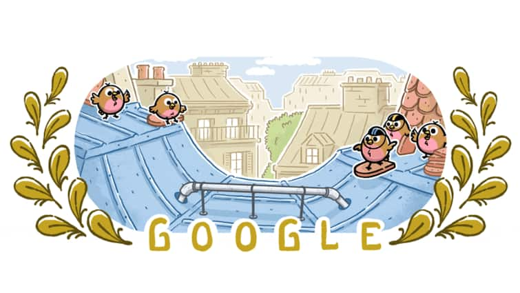 Google Doodle Today Paris Olympics 2024 Games Skateboarding Place de La Concorde Google Doodle Celebrates Skateboarding At Paris Olympics 2024 As Excitement Ramps Up