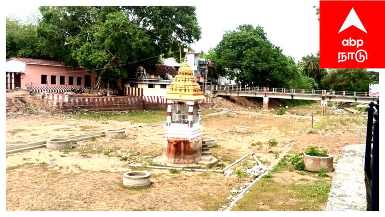 Devotees demanded that water be provided in Cauvery to build Mayiladuthurai dulakatta ahead of Adiperukku festival - TNN ஆடிப்பெருக்கை முன்னிட்டு மயிலாடுதுறை துலாக்கட்ட காவிரியை தூய்மைப்படுத்தி தண்ணீர் திறந்து விட கோரிக்கை