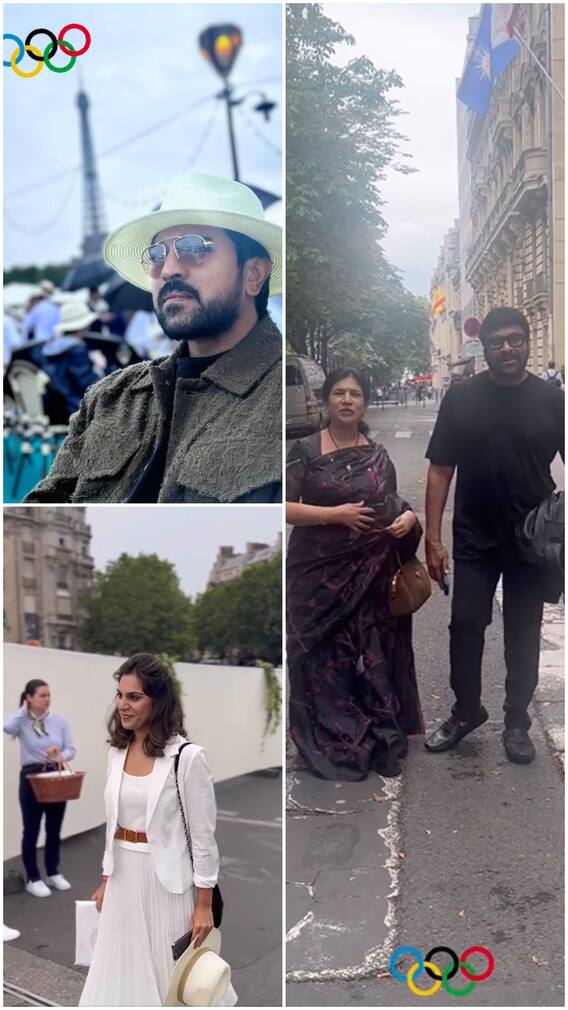 ఒలింపిక్స్‌ వేడుకల్లో మెగా ఫ్యామిలీ సందడి - వీడియోలు వైరల్‌