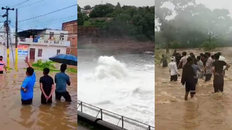 Kota Heavy Rain led Waterlogging in Anantpura colony people are rescued by boat ann Kota Rain: बरसात से जलमग्न हुआ कोटा, कई कॉलोनियों में भरा पानी, नाव चलाकर लोगों को निकाला