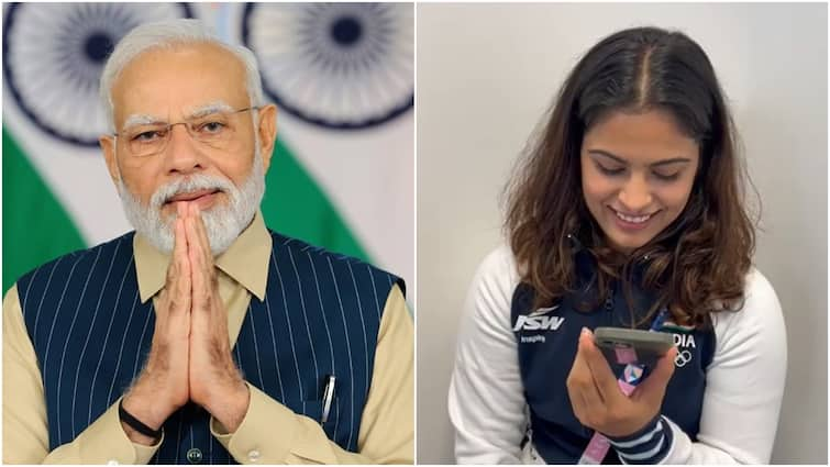 ‘Aap Logon Ki Mehnat…’: PM Modi Congratulates Manu Bhaker On Olympic Bronze Medal — WATCH