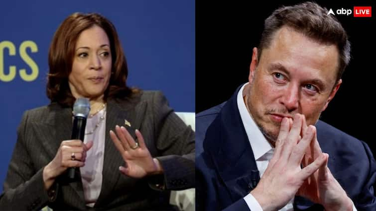 US Presidential Election 2024 Tesla SpaceX CEO Elon Musk Made fun Kamala Harris Deepfake video 'This is Amazing...' एलन मस्क ने फिर उड़ाया कमला हैरिस का मजाक, शेयर किया Deepfake Video