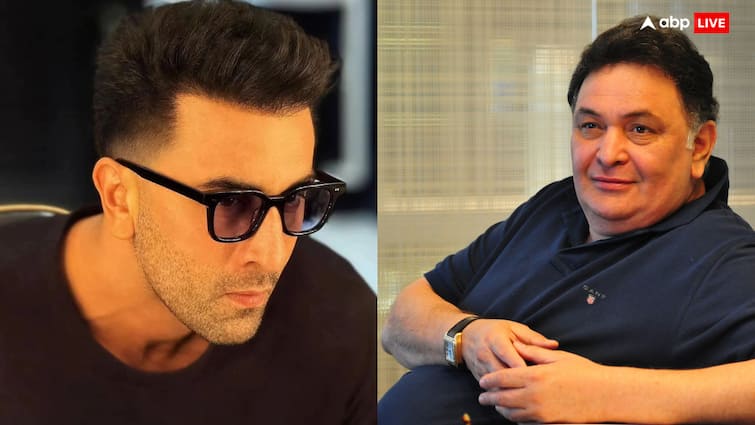 ranbir kapoor revealed he did not cried when father rishi kapoor passed away said i feel guilty ऋषि कपूर के निधन पर क्यों नहीं रोए थे बेटे रणबीर कपूर? पिता संग रिश्ते पर बोले- 'मुझे पछतावा है...'