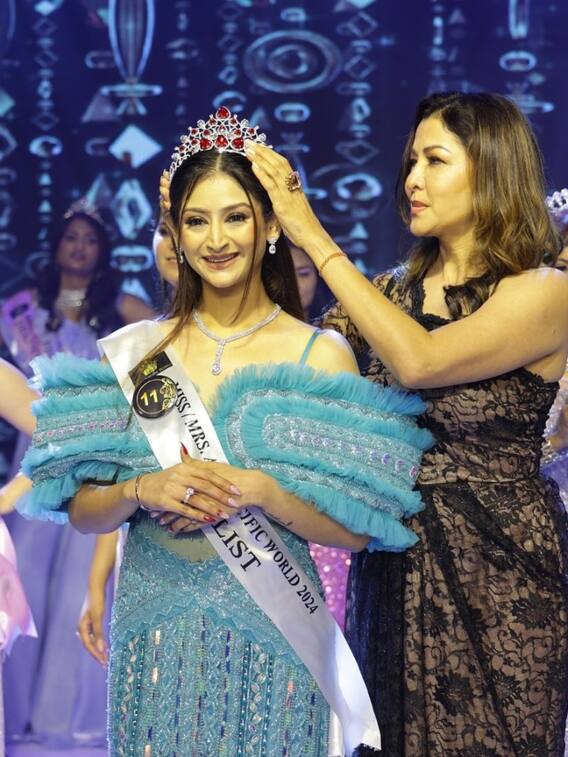 बुरहानपुर की निकीता श्रॉफ ने जीता मिसेज एशिया पैसिफिक वर्ल्ड का खिताब