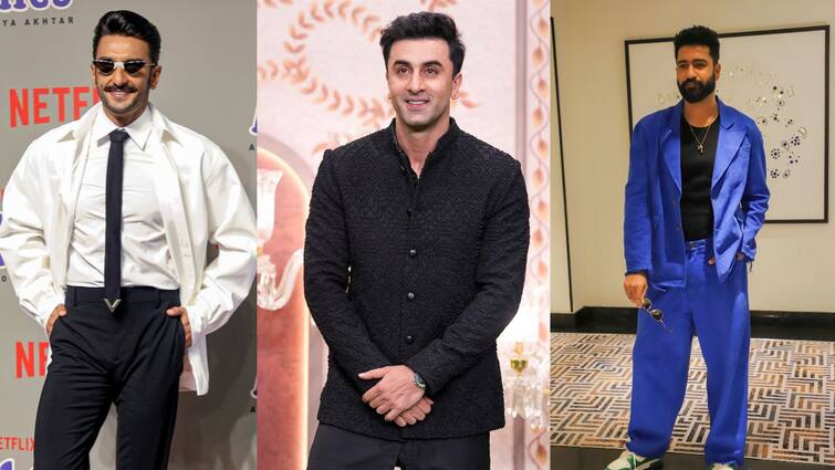 Ranbir Kapoor Considers Ranveer Singh Vicky Kaushal As Competition in Bollywood Entertainment News Ranbir Kapoor: বলিউডে প্রতিদ্বন্দ্বী রণবীর সিংহ ও ভিকি কৌশল, মত 'অ্যানিম্যাল' অভিনেতা রণবীর কপূরের