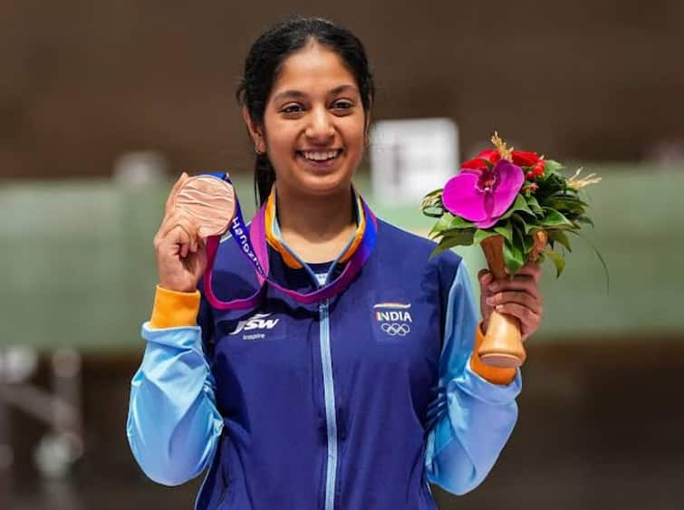 Paris Olympics 2024 Ramita Jindal reached the final of the 10m air rifle women singles Paris Olympics 2024: પેરિસ ઓલિમ્પિકમાં રમિતા જિંદાલે રચ્યો ઈતિહાસ, શૂટિંગમાં ફાઈનલમાં કર્યો પ્રવેશ