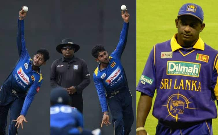 Sri Lankan Cricketer Hashan Tillakaratne Kamindu Mendis Both Arms Bowling IND vs SL video Watch: दोनों हाथ से गेंदबाजी... श्रीलंका के लिए पहली बार किसी ने नहीं किया ये कारनामा; 28 साल पहले भी हुआ था ऐसा