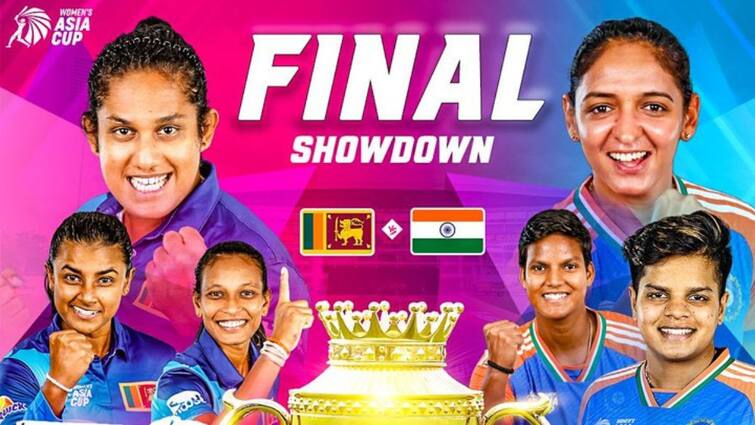 Womens Asia Cup 2024 india upagainst srilanka in final at Rangiri Dambulla stadium Womens Asia Cup 2024: மகளிர் ஆசியக் கோப்பை ஃபைனல் - 8வது முறையாக சாம்பியனாகுமா இந்தியா? - இலங்கை உடன் இன்று மோதல்