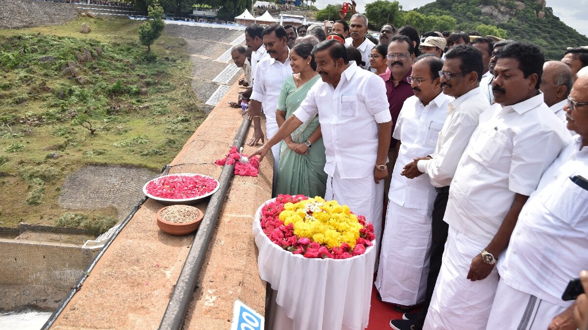 டெல்டா பாசனத்திற்காக மேட்டூர் அணையில் இருந்து 91 வது ஆண்டாக தண்ணீர் திறப்பு.