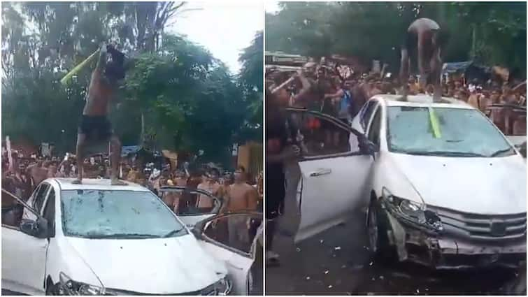 Ghaziabad News Traffic Restrictions Security Enhanced on Delhi-Meerut Expressway After Car Hits Kanwariya Vandalised Viral Video Ghaziabad: Traffic Restrictions Imposed on Delhi-Meerut Expressway After Car Hits Kanwariyas