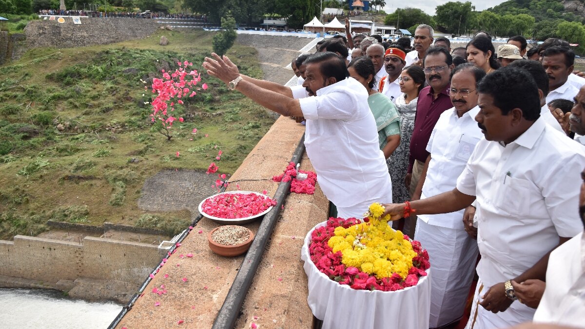 டெல்டா பாசனத்திற்காக மேட்டூர் அணையில் இருந்து 91 வது ஆண்டாக தண்ணீர் திறப்பு.