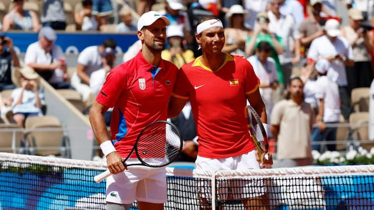 Paris Olympics 2024 Rafael Nadal Loses To Novak Djokovic Mens Singles Tennis Last match Spaniard Paris Olympics 2024: Rafael Nadal Loses To Novak Djokovic In Possibly Their Final Faceoff In Men's Singles