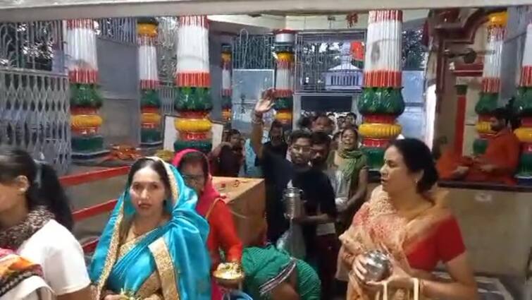 Sawan Second Somvar Devotees crowd in haridwar Daksh Prajapati Shiv Temple ann Sawan Somvar: हर हर महादेव के जयकारों से गूंजे शिवालय, हरिद्वार के शिव मंदिरों में आस्था का सैलाब