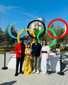 Paris Olympics 2024: పారిస్ ఒలింపిక్స్ 2024లో మెగా కపుల్స్ - టూర్‌కు తీసుకెళ్లిన పీవీ సింధు