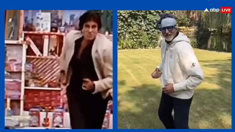 'अभी भी काम के लिए दौड़ रहा हूं', Amitabh Bachchan ने अपने सिग्नेचर रन स्टाइल की वीडियो की शेयर, रणवीर सिंह ने किया कमेंट Amitabh Bachchan Share his Then And Now Signature Run Style Video Ranveer Singh Commented 'अभी भी काम के लिए दौड़ रहा हूं', Amitabh Bachchan ने अपने सिग्नेचर रन स्टाइल की वीडियो की शेयर, रणवीर सिंह ने किया कमेंट