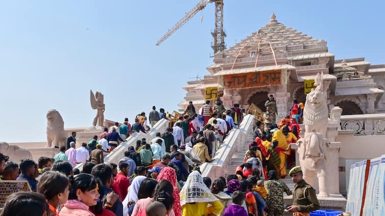 Ayodhya Ram temple construction work will not be completed on time due to huge shortage of laborers Ayodhya: समय से पूरा नहीं होगा राम मंदिर निर्माण का काम, मजदूरों की भारी कमी, दिए गए ये निर्देश