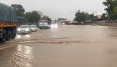 Banskantha Rain: ભારે વરસાદને પગલે પાલનપુર-અમદાવાદ હાઈવે પર ભરાયા પાણી