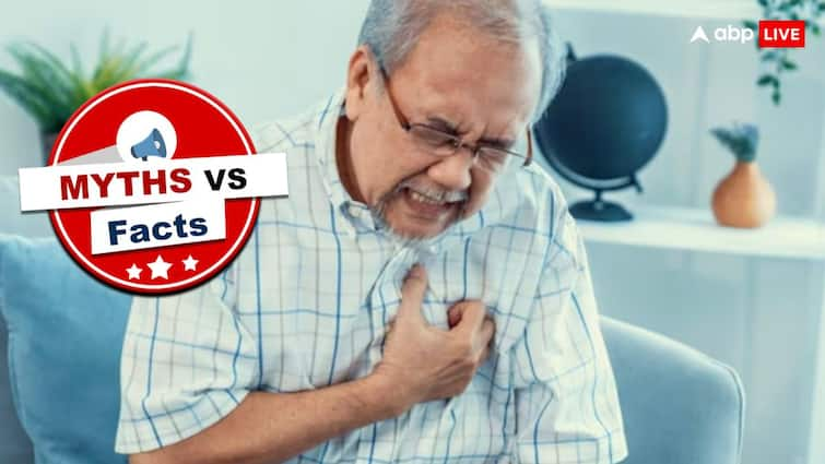 health tips myths and facts about heart disease in hindi Myths Vs Facts: छाती में बांई तरफ दर्द उठने का मतलब हार्ट अटैक होने वाला है? जानें क्या है दिल की बीमारी का सच