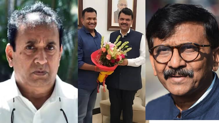 Sanjay Raut slams Devendra Fadnavis on Anil Deshmukh and Samit Kadam meeting Sanjay Raut: अनिल देशमुखांना भेटणाऱ्या समित कदमला वाय दर्जाची सुरक्षा कोणी दिली? देवेंद्र फडणवीसांनी आणखी कोणाकोणाला सुरक्षा दिली, हे खोदून काढू: संजय राऊत