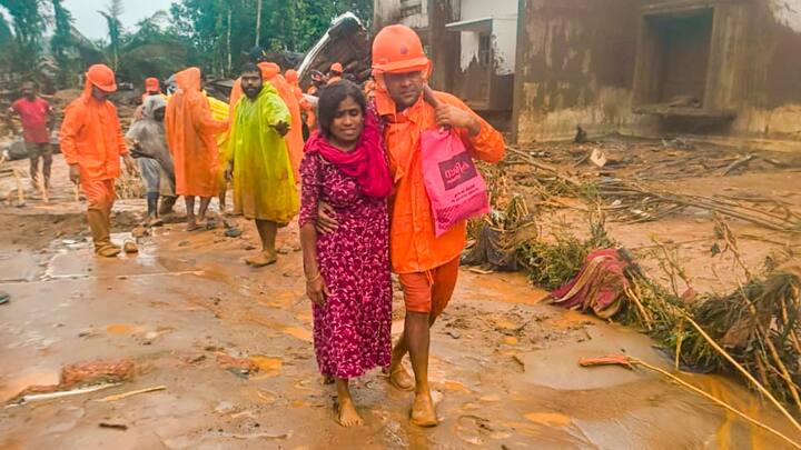 Rahul Gandhi, who represented Wayanad in the previous Lok Sabha, said he is deeply anguished by the landslides, which have caused dozens of fatalities. He has urged all workers of the Congress-led United Democratic Front to assist the administration in the rescue and relief operations. (Photo: PTI)