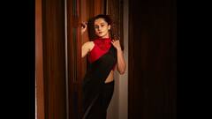 Taapsee Pannu : काळी साडी परिधान करून, तापसी पन्नूने शेअर केला किलर लुक!