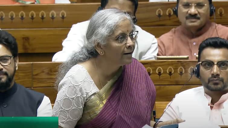 Finance Minister Nirmala Sitharaman On Union Budget 2024-25 Bihar Andhra Pradesh Congress INDIA Allegations Parliament Monsoon Session 2024 'Misleading Campaign' By Oppn: Sitharaman On 'Not Naming States' In Budget, Says '26 States Not Named In 2009'