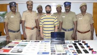 டிஜிட்டல் முறையில் மூதாட்டியிடம்  நூதன மோசடி.. டெல்லி சென்று தூக்கிய தேனி சைபர் கிரைம் போலீசார்