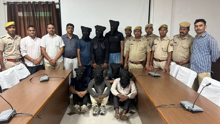 7 members of Banchhra gang wanted by five states including Rajasthan arrested in Bhilwara ANN राजस्थान समेत पांच राज्यों की पुलिस को थी तलाश, भीलवाड़ा में बाछड़ा गैंग के 7 सदस्य गिरफ्तार