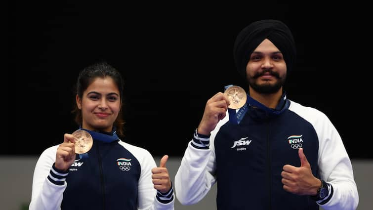 PM Modi Congratulates Olympian Sarabjot Singh On Name For Successful Bronze At Paris Olympics 2024