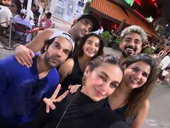 Inside Huma Qureshi's Birthday Celebration Featuring Saqib Saleem, Rajkummar Rao And Patralekhaa