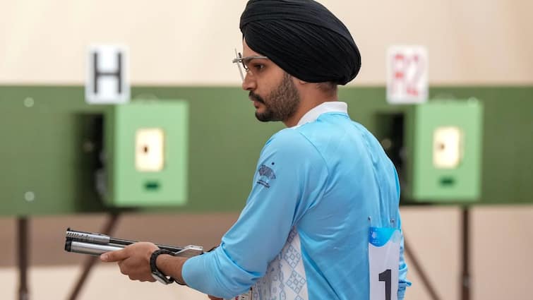 Sarabjot Singh Ambala Shooting Sensation India Second Bronze Medal Paris Olympics 2024 10m air pistol Manu Bhaker