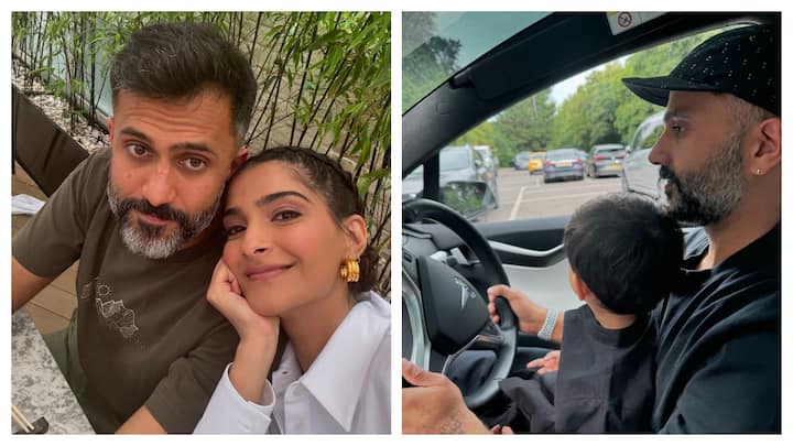 Actress Sonam Kapoor showered love on her husband and 'greatest cheerleader', Anand Ahuja, on Tuesday as he celebrated his 41st birthday.