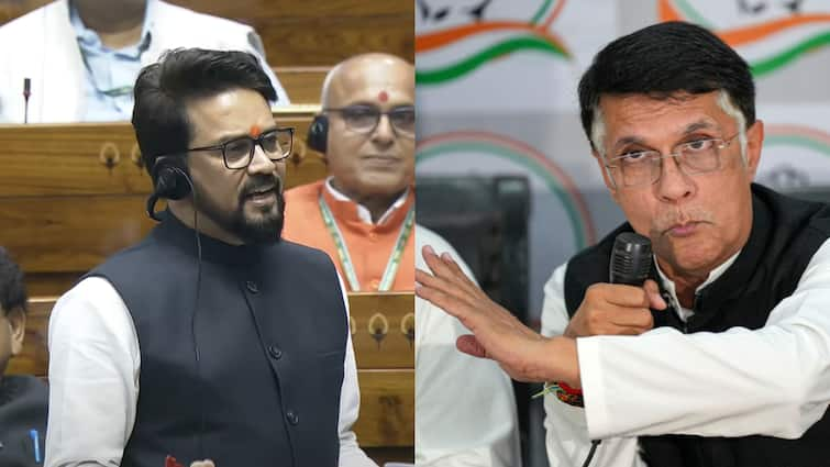 Pawan Khera slams Anurag Thakur on his caste remark in Lok Sabha on Rahul Gandhi 'राहुल गांधी की जाति शहादत है', अनुराग ठाकुर पर कांग्रेस नेता पवन खेड़ा का पलटवार