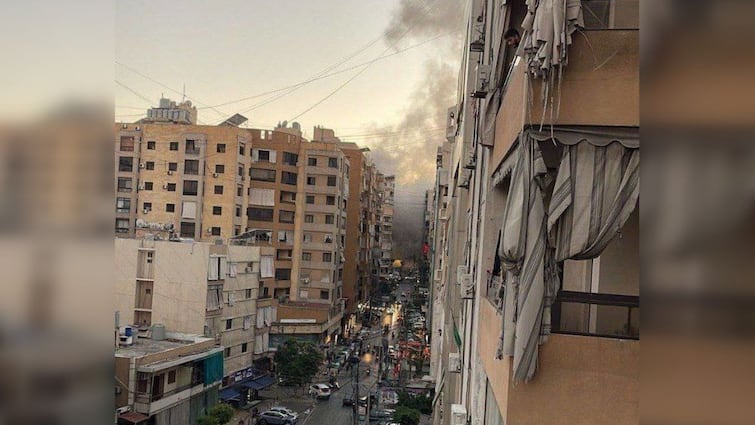 Israel Strike Hits Beirut Targetting Hezbollah Commander Israel Strike Hits Beirut Targetting Hezbollah Commander, 1 Killed