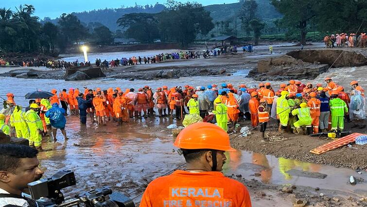 Wayanad landslide death toll crosses 200 relief operation has started Wayanad Landslide: વાયનાડ ભૂસ્ખલનનો મૃત્યુઆંક 200ને પાર, રાહત બચાવ કામગીરી છે શરૂ