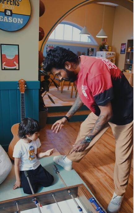 Earlier Hardik Pandya Hardik had also a video of himself with Agastya, accompanied by a loving birthday message. (Image: Instagram/@hardikpandya93)
