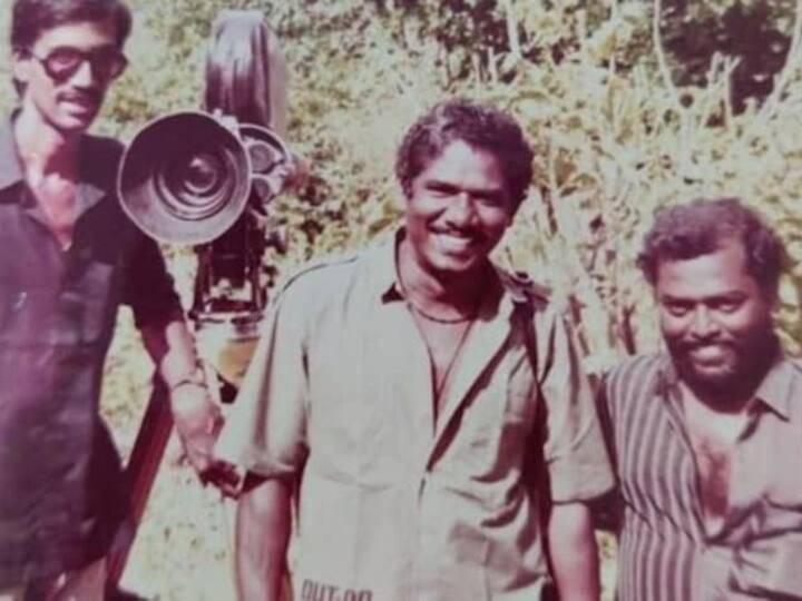 பாரதிராஜாவின் நிழல்கள், டிக் டிக் டிக், அலைகள் ஓய்வதில்லை, காதல் ஓவியம் உள்ளிட்ட படங்களுக்கு மணிவண்ணன் வசனம் எழுதினார்