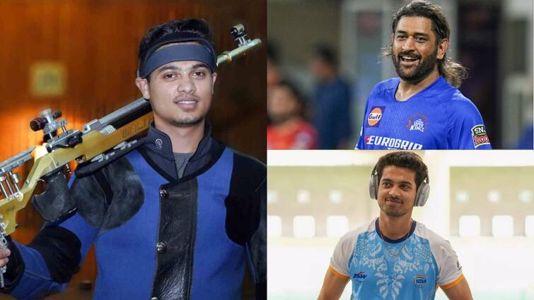 paris olympics 2024 shooting final swapnil kusale ticket collector just like indian cricket legend ms dhoni sarpanch mother Olympics 2024: मां सरपंच तो पिता हैं टीचर, कौन हैं पेरिस ओलंपिक के फाइनलिस्ट स्वप्निल कुसाले? एमएस धोनी से है सीधा कनेक्शन