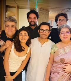 Aamir Khan Throws Success Bash For Son Junaid Khan’s Film Maharaj - See Pics